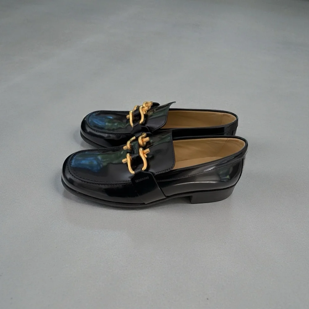 Bottega Veneta sleek patent